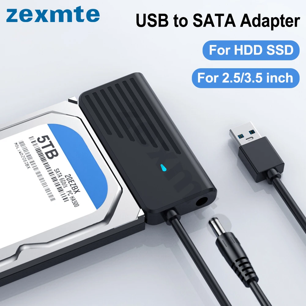 Zexmte-adaptador-SATA-A-USB-3-0-Cable-USB-A-SATA-3-6Gbps-compatible-con ...