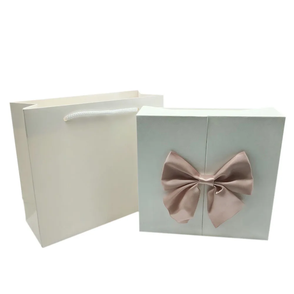 Artificial Rose Gift Box With Love Necklace