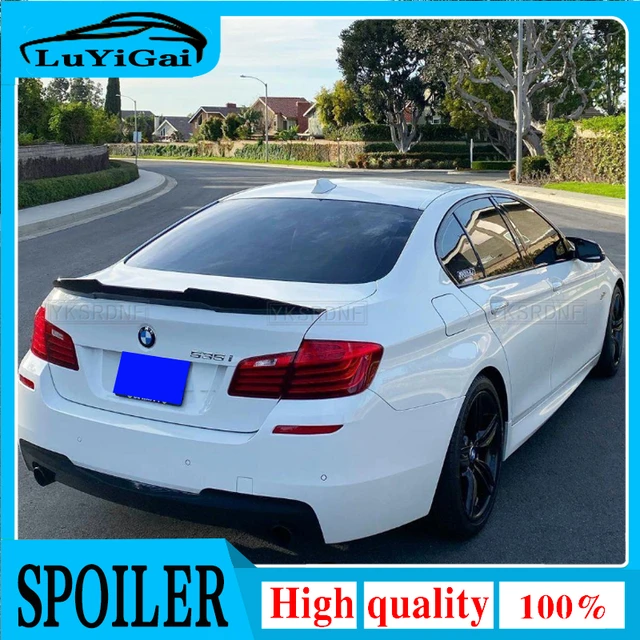 Use For BMW 5 Series F10 Spoiler 2011--2017 Year Real Glossy Black
