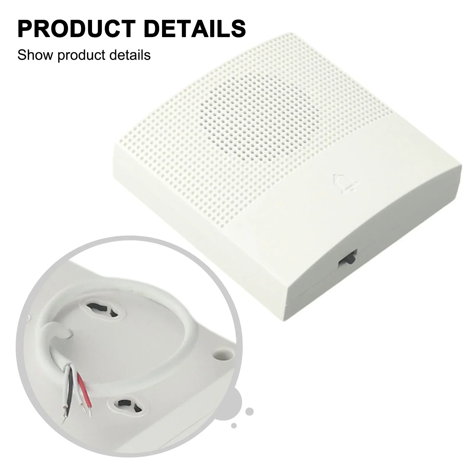 Access Control Door Bell ABS Clear Sound DC 12V Enhanced Wired Reliable Easy Installation High Quality