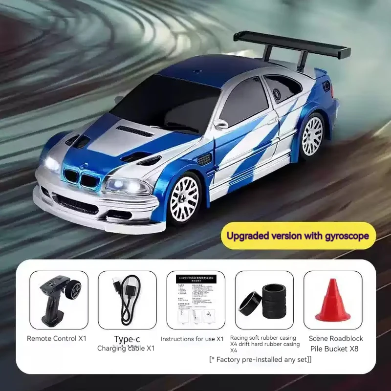 2024 New Jiabaile With Gyroscope 1:43 Mini Four-Wheel Drive Drift Remote Control Car Upgraded Version Professional Rc Racing Car 3