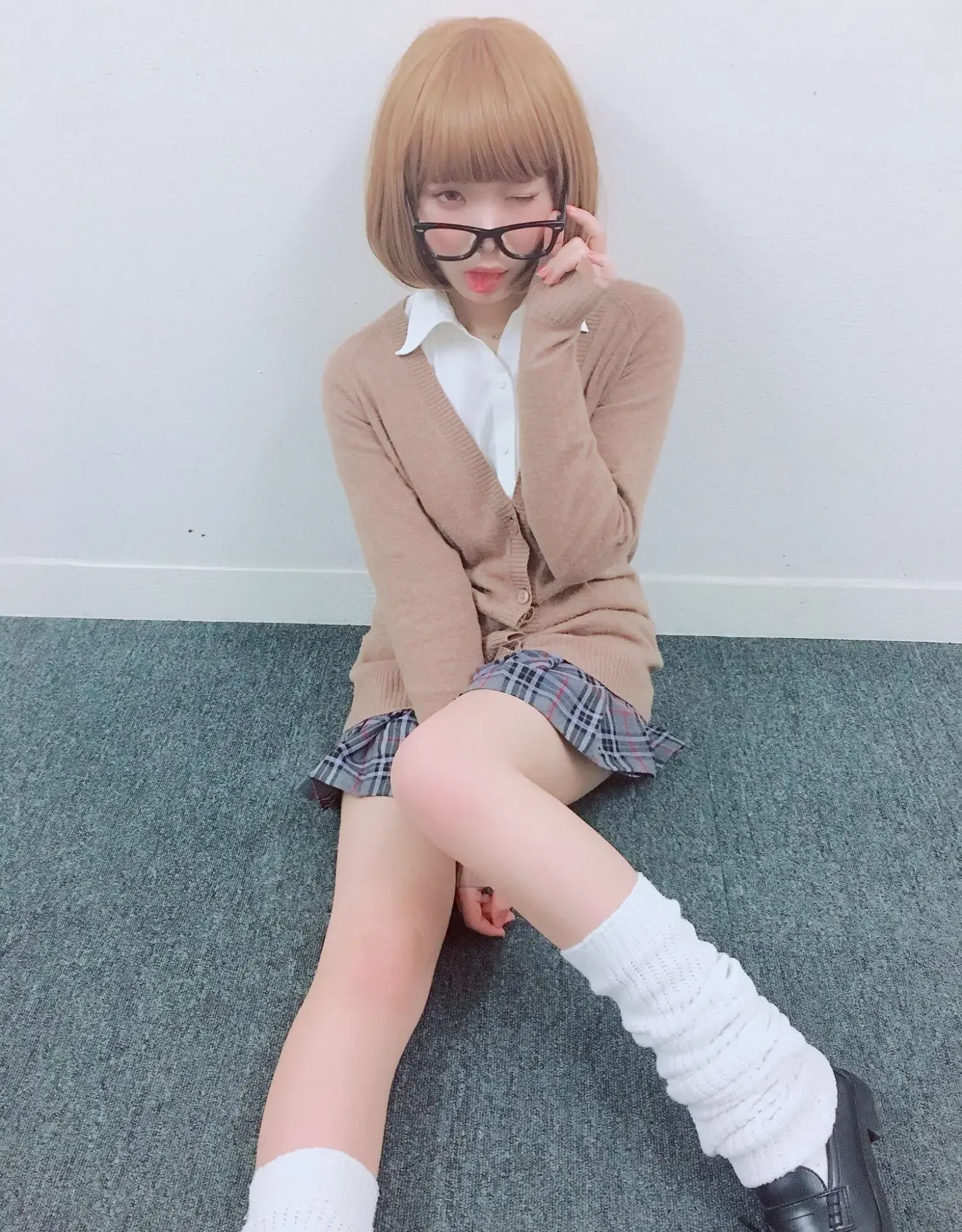 Anime Cosplay Socks Japan JK Uniform Loose Socks Anime Cosplay Women Slouch Socks Girl Student Stocking Leg Warmers