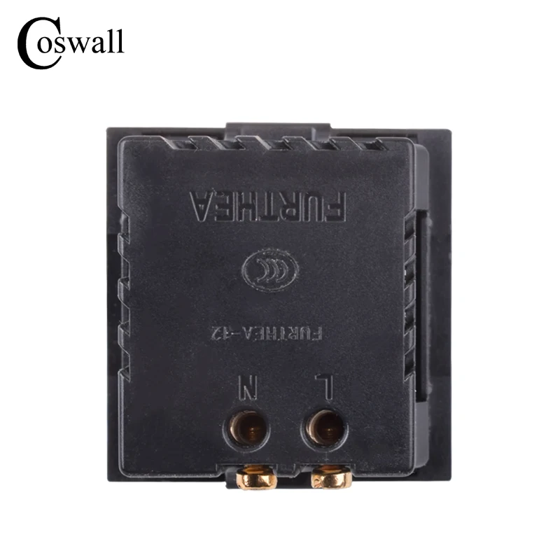COSWALL Table Socket Module 5V 2.1A Maximum LED Indicator Quality Snap-in Embedded USB & Type C / Dual USB Charging Outlet electrical power socket electrical sockets