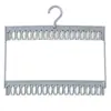 Socks Underwear Drying Rack With Rotatable Hook Strong Load-bearing Windproof Clothes Drying Hanger Rack 5