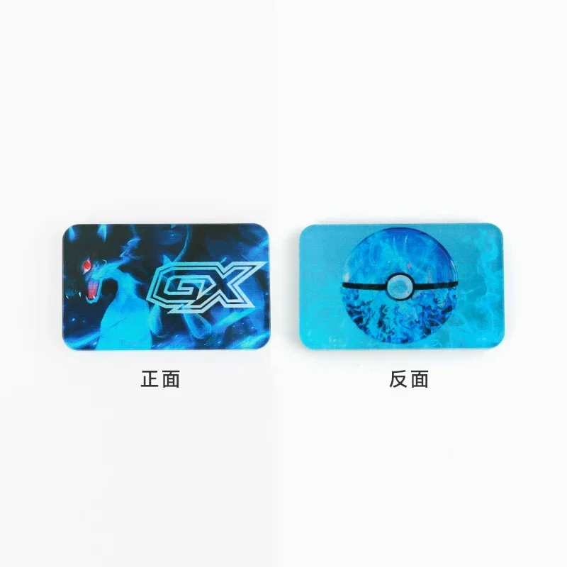 Pokemon PTCG Acrylic Board Game Card Health Damage Indicator Box Dice Storage Box Vstar Pikachu Gengar Charizard Original Toys