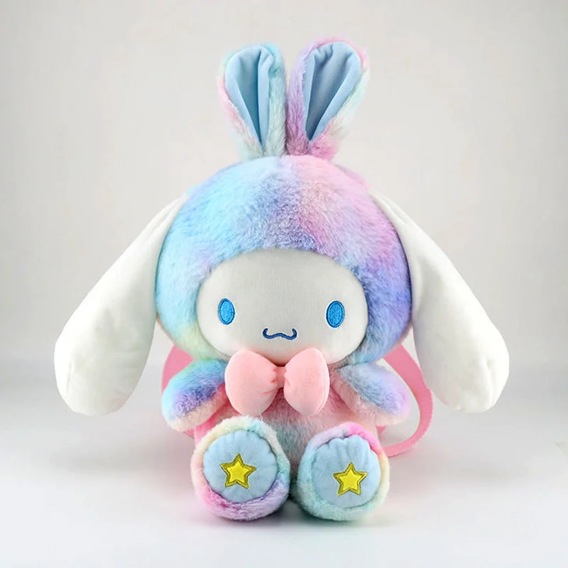 

Sanrio, Hello Kitty My Melody Kuromi Cinnamoroll плюшевая кукла, милый детский рюкзак, прекрасная сумка-мессенджер для девочки, дорожная плюшевая сумка