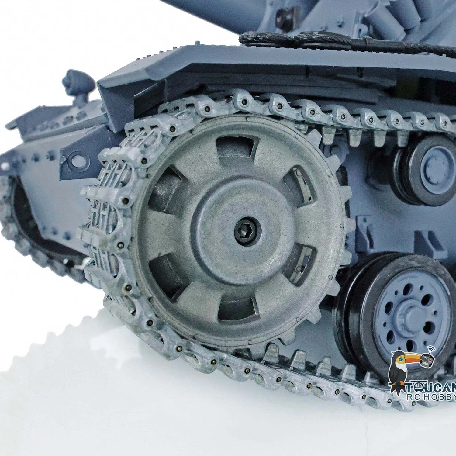 Upgraded Heng Long 1/16 Scale German Stug III RTR 7.0 Remote Control Tank 3868 Metal Tracks Model RC Toys Gifts TH17421 6