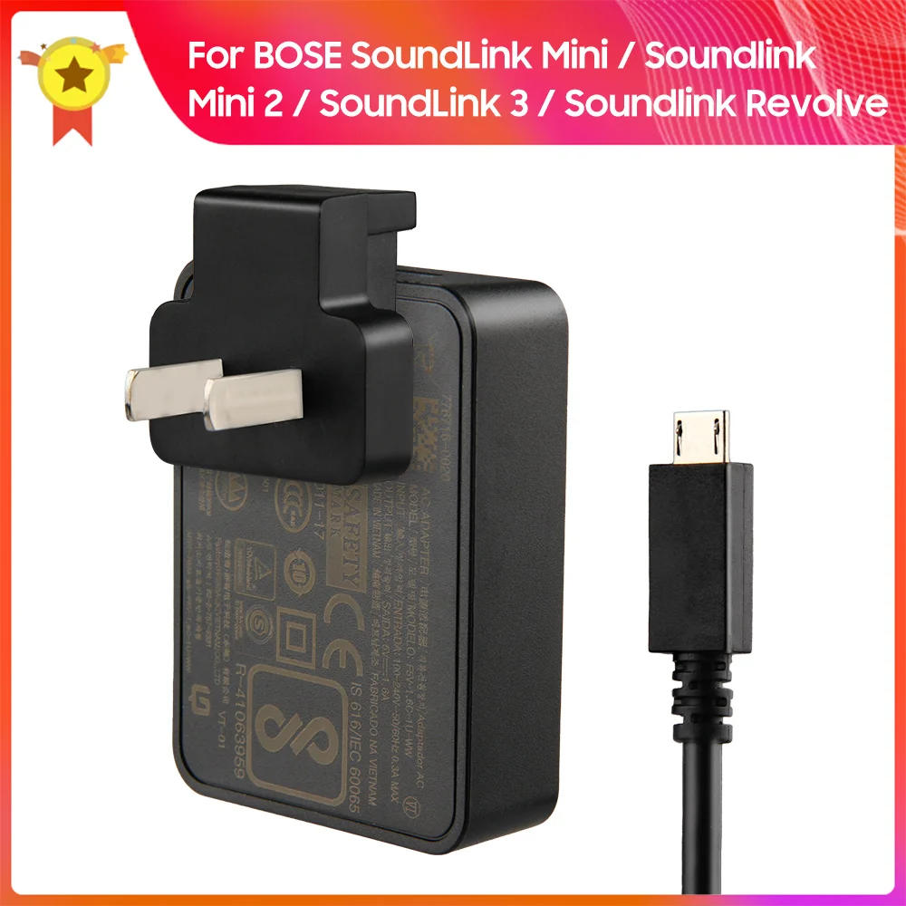 Generator Paradis Rådgiver Bose Power Adapter Charger For Bose Soundlink Mini 2 3 Soundlink Revolve +  Sound Bluetooth Speaker Charger 5v 1.6a Eu Us Type - Mobile Phone Chargers  - AliExpress