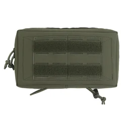 Versatile Outdoor Adventure Gear Storage Pouch with Elastic Mounting System (RG)