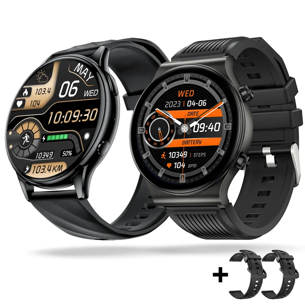 Kumi Waterproof Smart Watches 100 + Exquisite Dial Bluetooth Call For Men Women Couples Spedizione Gratuita Compatibile Con Ios Android