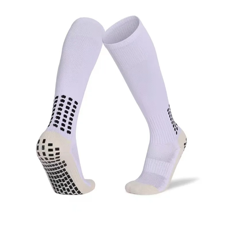 Long-tube socks adult non-slip mid-tube thickened sweat-absorbing and wear-resistant towel bottom sports socks