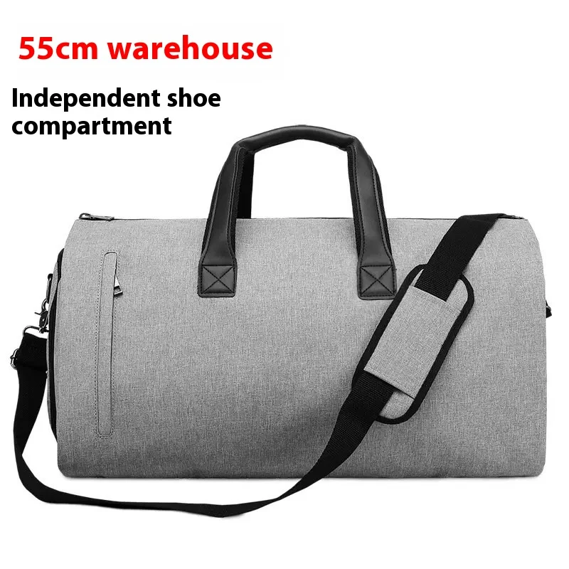 Convertible Garment Bags for Travel Large Capacity Duffel Bag with Shoe Pouch Weekend Business Trip Luggage Carry On Tote