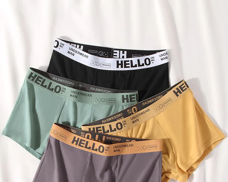 3Pcs Männer Unterwäsche Höschen BoxerShorts Reine Baumwolle Graphene Antibakterielle Schritt Mid-rise männer Boxer Unterhose Shorts Briefs – Detail 4