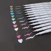 12pcs Metallic Marker Pens,Perfect For Rock Painting, Black Paper, Card Making! 1
