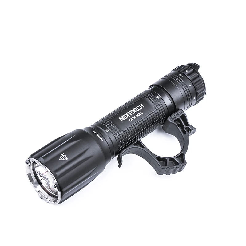 Lampe Torche D'angle Fulton Military OD (MX-991/U) Avec Lentilles De Couleur - Occasion