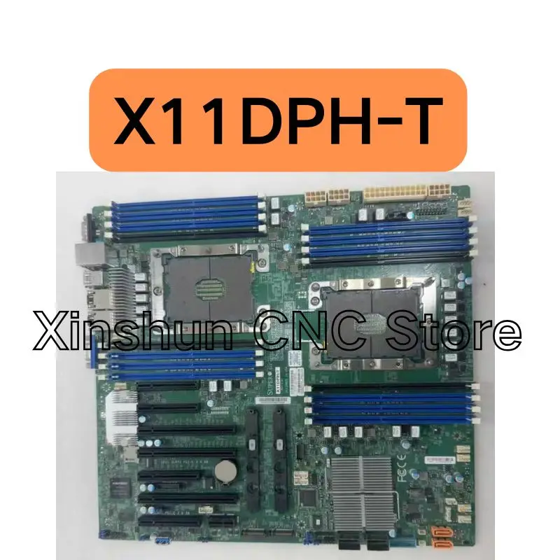 X11DPH-T 3647 듀얼 채널 서버 마더보드 빠른 배송 중고 테스트 완료됨