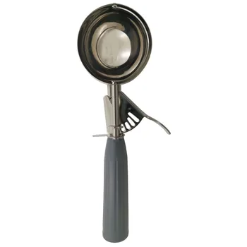 Kitchen Gadgets Stainless Steel Ice Cream Ball Scoop Press Design Plastic Handle Ice Cream Digger Rust-proof Fruit Scoop Summer 1