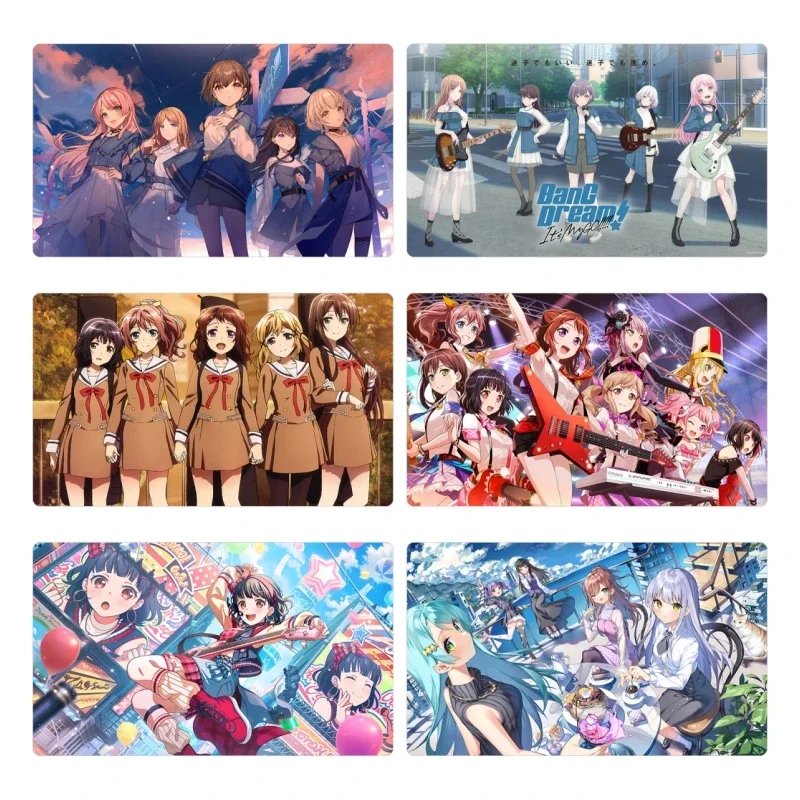 

Weiss Schwarz BanG Dream Animation Characters Individual Single Table Mat Battle Pad Classics Anime Collection Cards Toy