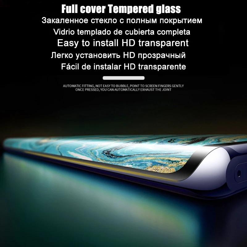 3D Curved Full Glue UV Tempered Glass Screen Protector
