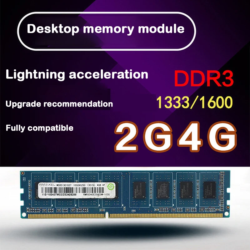 Used Disassembly DDR3 1333MHz 1600MHz 2G 4G PC3-10600/PC3-12800 memory for Desktop RAM,good quality!  Random brand used kingston memoria ddr3 4gb 1333mhz rams kvr1333d3n9 4g 4gb 1333mhz ddr3 ram desktop memory for amd and intel 1pcs