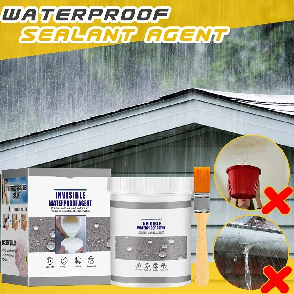 Waterproof Sealant 300g/30g Agent Toilet Anti-leak Nano Spray Glue Leak-trapping Repairing Tools