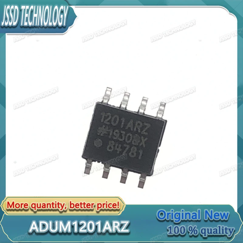 10PCS ADUM1201ARZ ADUM1201AR SOP 8 ADUM1201 1201ARZ 2 channel digital ...