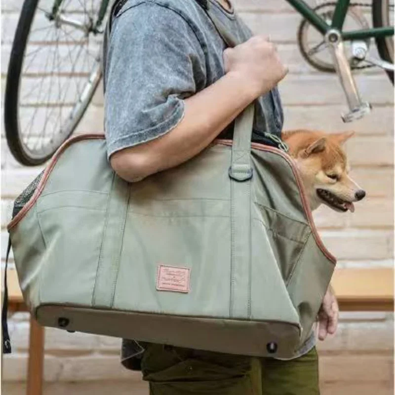 Dog Fashion Travel Bag Pet Bag Large-capacity Waterproof Wear Resistant Dog Car Seat Pet Carrier Accessories for Dogs