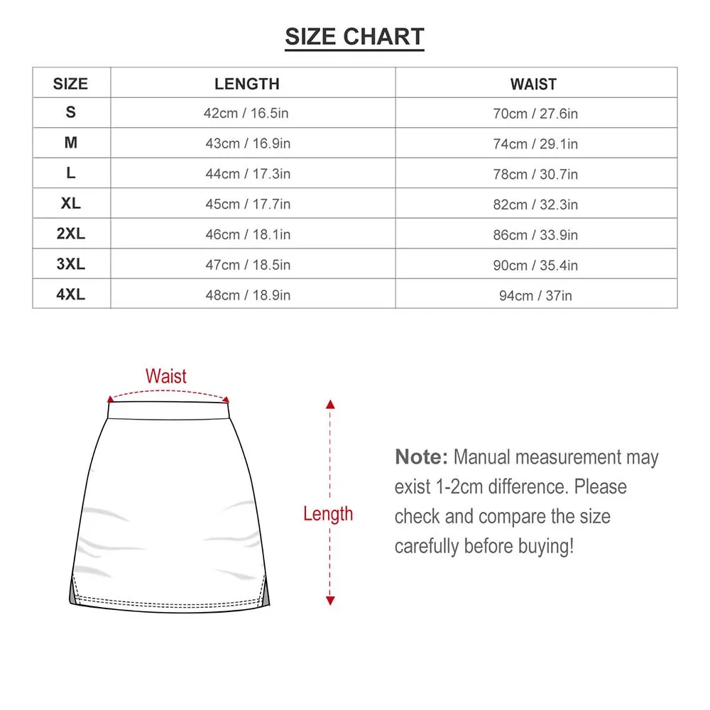 Haunted Mansion Skirt Halloween Grave Street Fashion Casual Skirts Women Cute Mini Skirt Custom Bottoms Gift 6