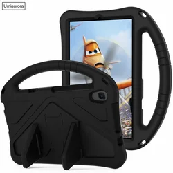 Kids Safe Portable EVA Shockproof Stand Case for TCL Tab 8 9132X (Black)