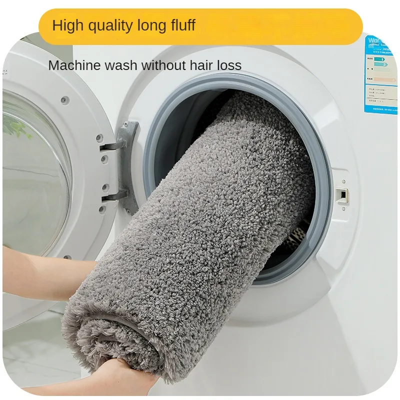 Anti Slip Carpet Kitchen Floor Mat Home Entrance Door Pad Bathroom Absorbent Quick Drying Rug Bedroom Soft Doormat Hallway Decor
