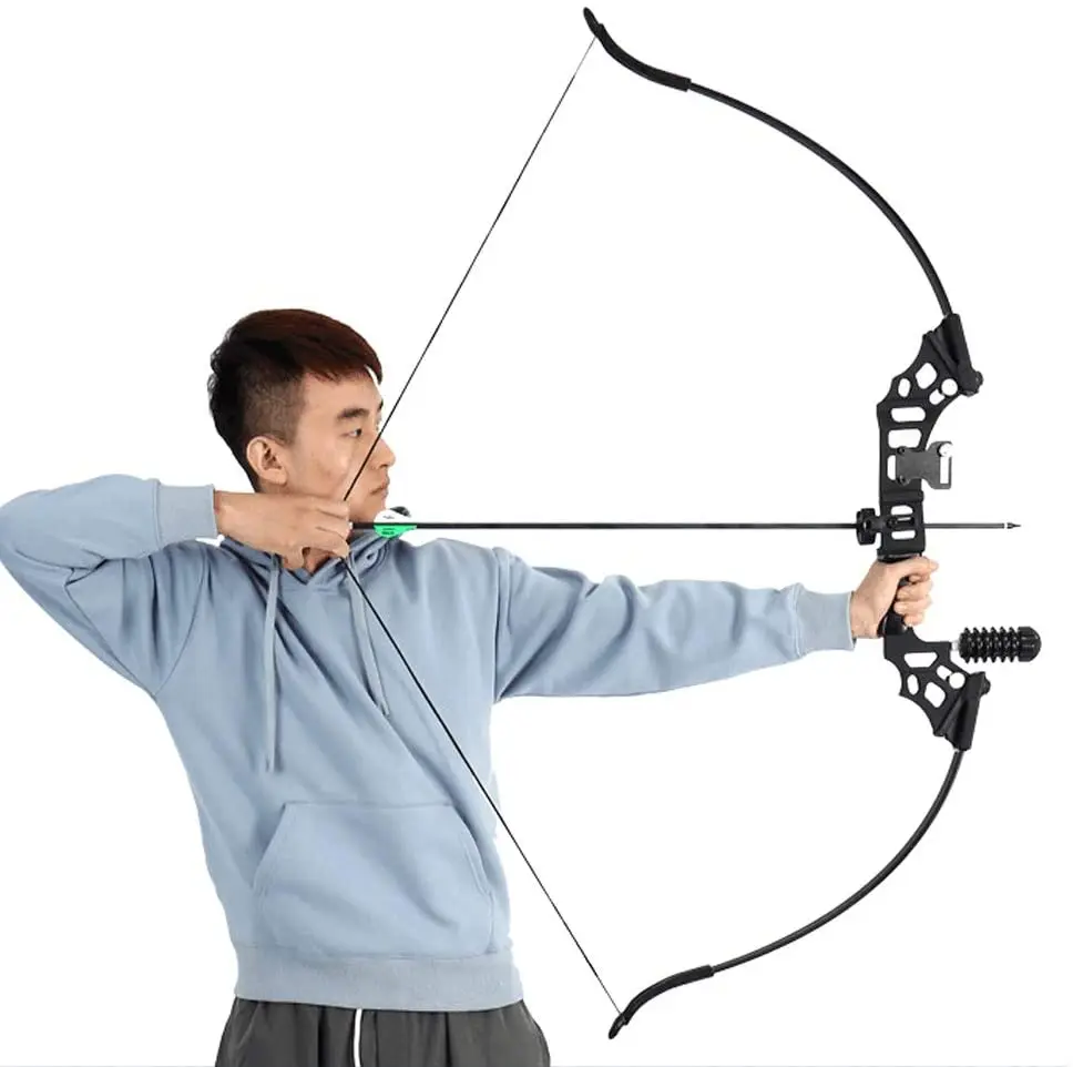 thumbnail image 2 of DOSTYLE Takedown Recurve Bow 58" Right Hand - 30-50lb Draw Weight - Perfect For Archery Beginners & Hunting Training 2 of 9