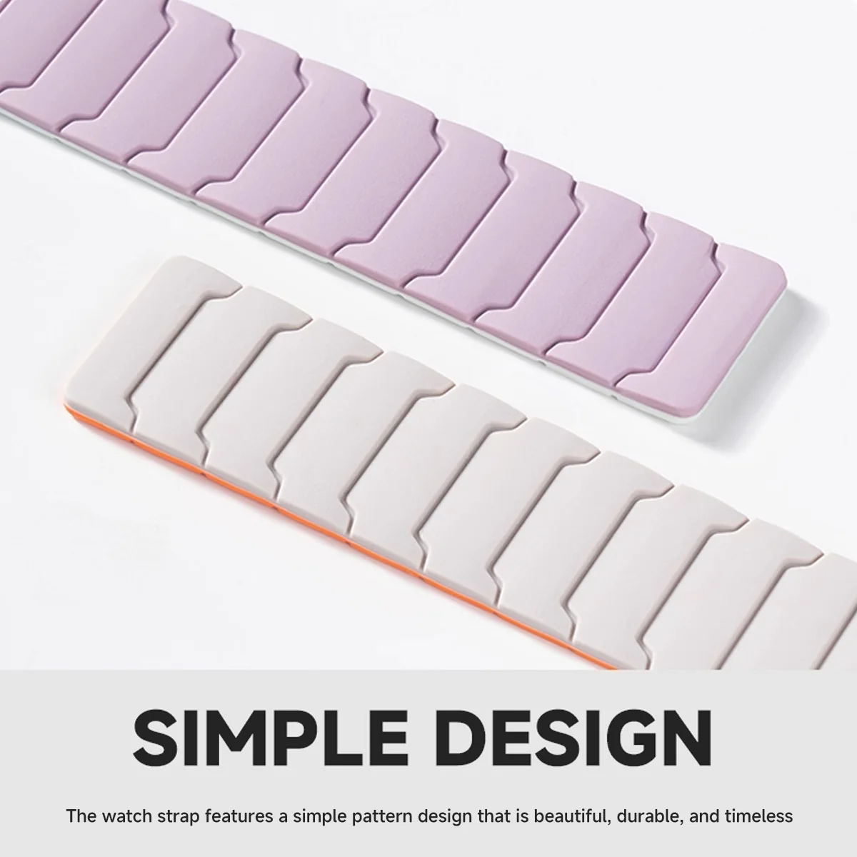 Universal Magnetic Silicone Strap – Ultimate Adjustable Bracelet Band, 22mm/20mm