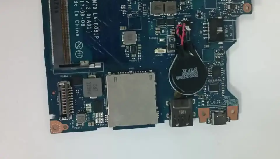 Replacement for DELL Latitude 5480 Motherboard CDM70 LA-E081P Mainboard i5-7300U Processor 09F5RW 9F5RW