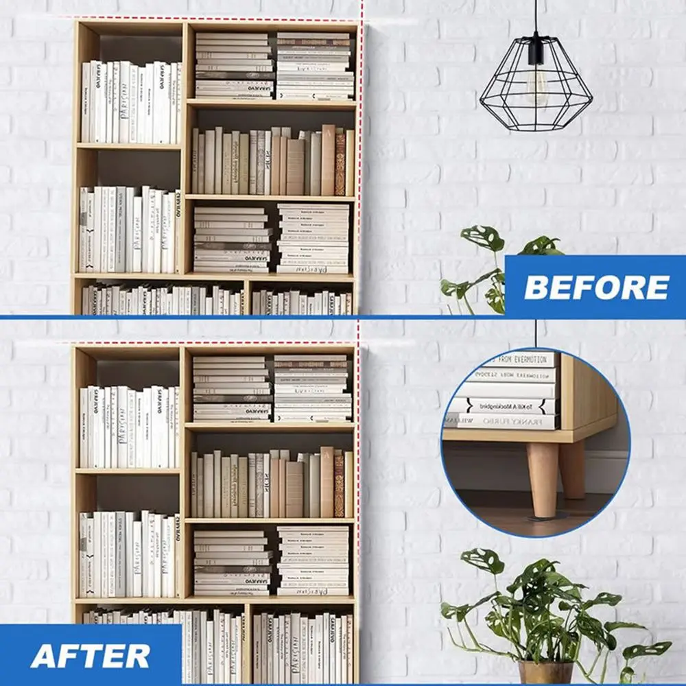 10/20/35PCS Anti Vibration Sofa Stand Non-slip Stopper Table Shims Furniture Pads Washer Stabilizer