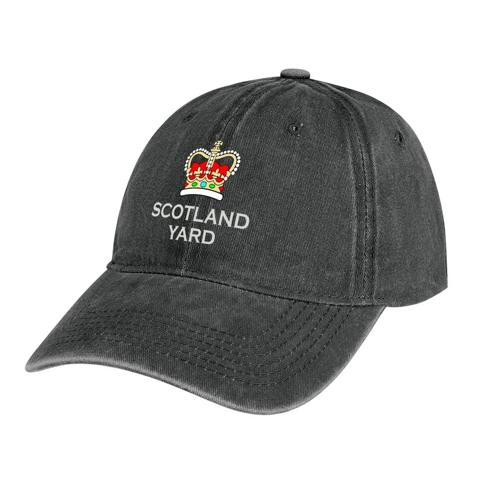 

Scotland Yard Crown Cowboy Hat Visor Brand Man cap Anime Hat Golf Men Women's