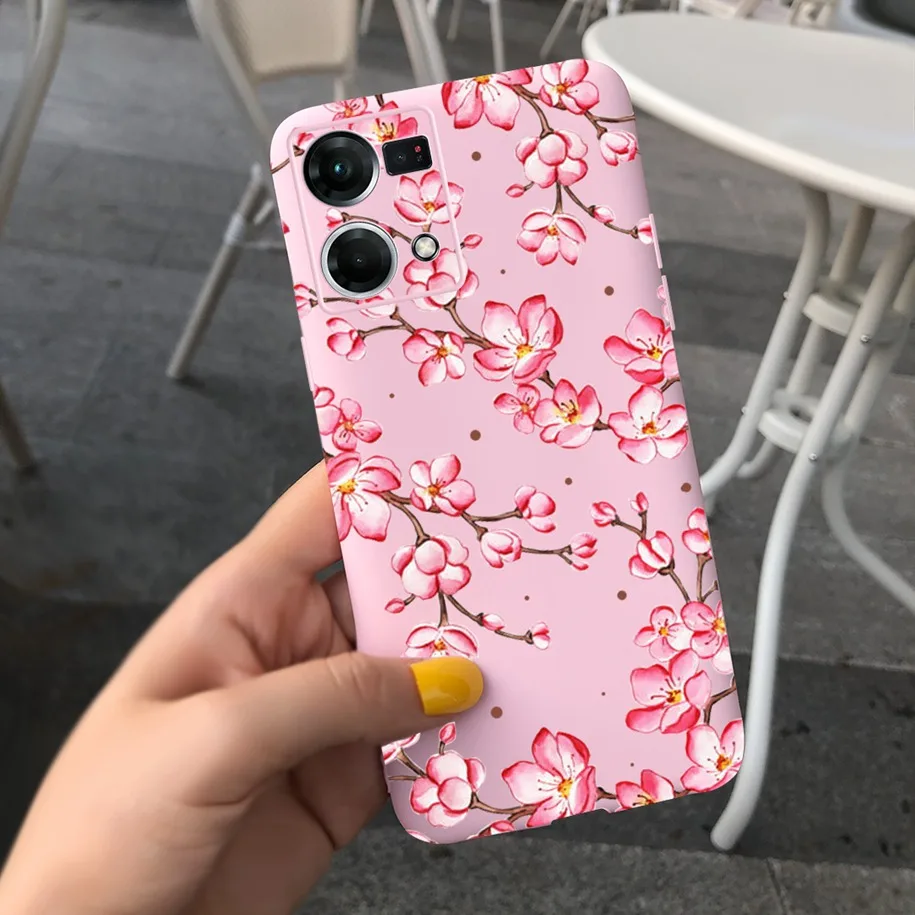 Cute Feather Soft Painted Phone Cover - Stylish Protective Bumper Case
