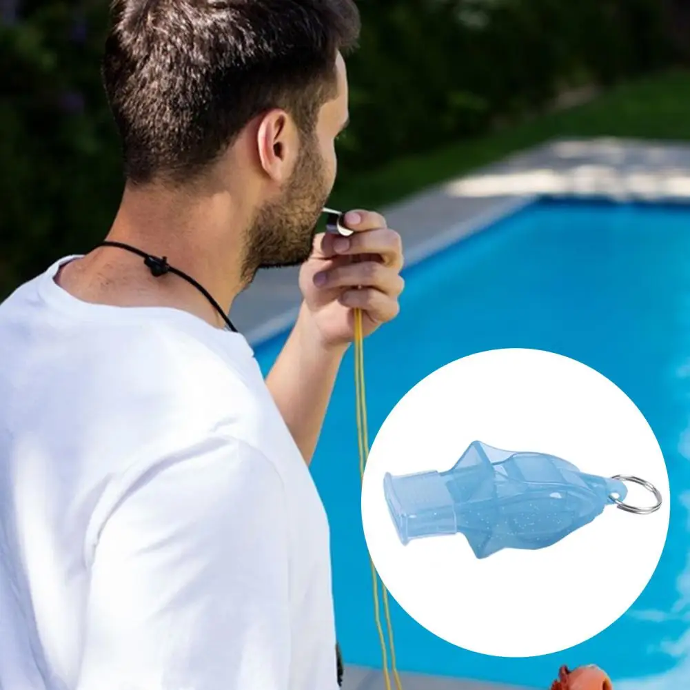 Portable Dolphin Whistle Loud Sound Dolphin Referee Whistle with Lanyard Storage Box Portable Outdoor Training for Soccer
