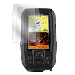 3 x PET Clear Screen Protector Cover Protective Film Guard For Garmin Striker Vivid 4 CV Plus 4 Fishfinder Handheld GPS Tracker