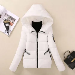2023 New Winter Jacket Women Parkas Hooded Short Coats Female Parka Warm Thicken Jacket Korean Loose Cotton Padded Outwear