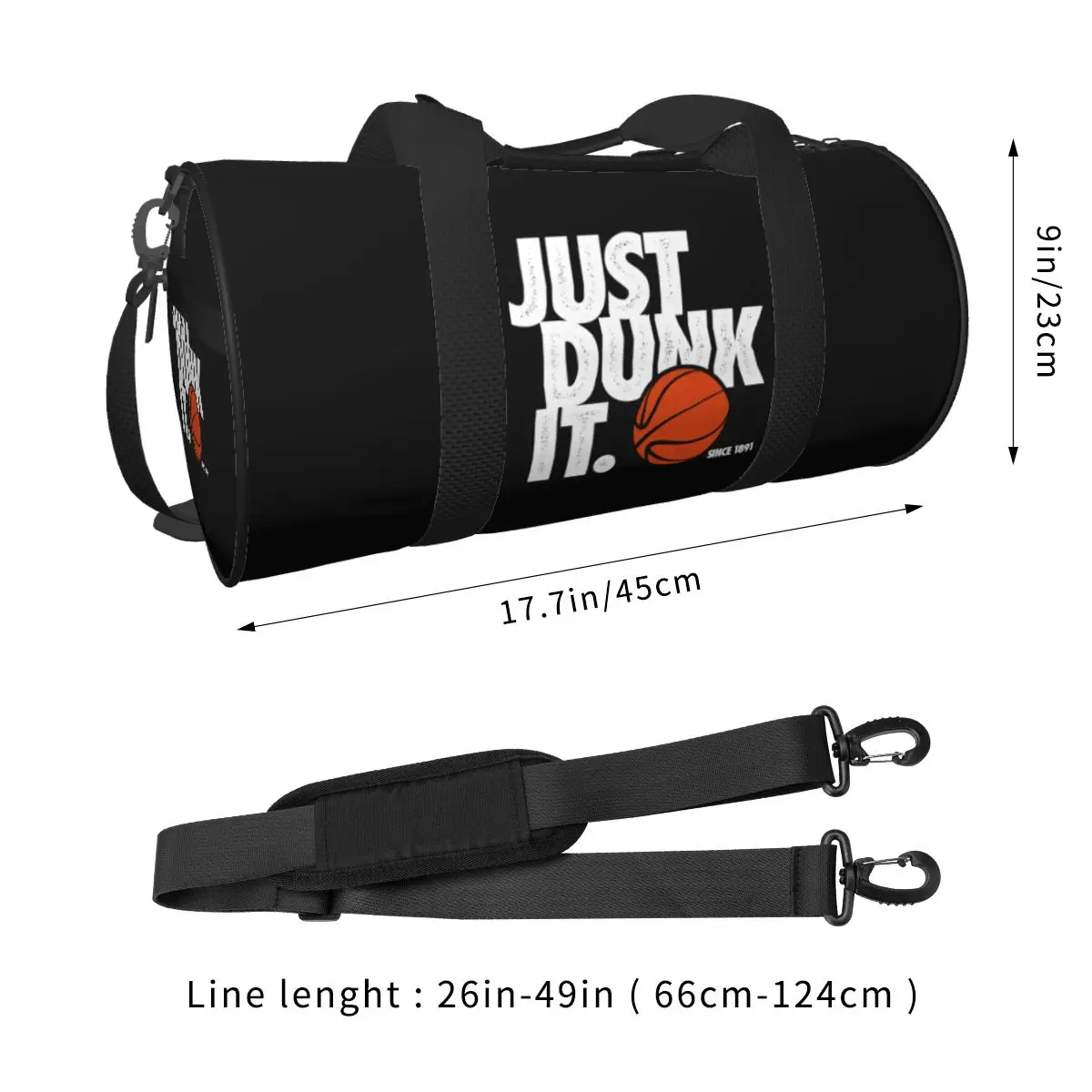 Gym Bag BASKETBALL Sports Bag Large Streetball Cool Men's Waterproof Custom Handbag Colorful Training Fitness Bag 2