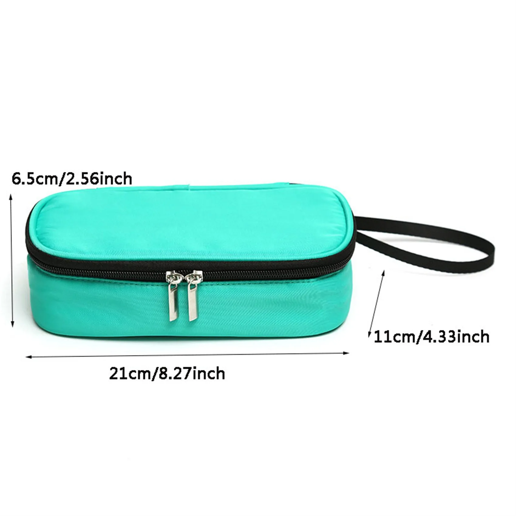 5 Farben Insulin-Kühltasche, tragbarer Diabetiker-Taschen-Pillenschutz, wasserdicht, wärmeisoliert, medizinischer Kühler ohne Gel – Detail 6