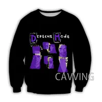 New Fashion Women/Men's 3D Print  Depeche-Mode Crewneck Sweatshirts Harajuku Styles Tops Long Sleeve Sweatshirts  H02 1