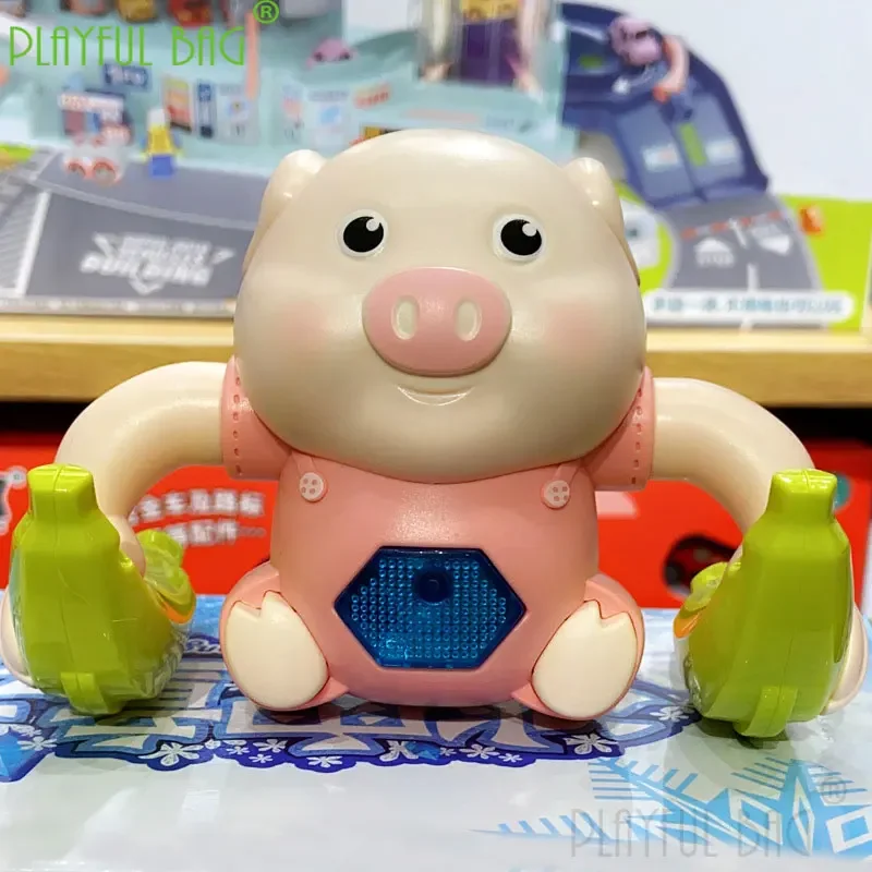 Interactive Electric Pig Dump Truck Music Voice Talking Toy for Kids Pools Water Activities Bath Time Fun Perfect for Toddlers 3