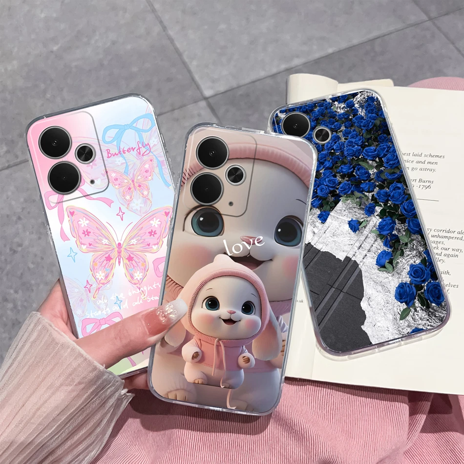 Funny Creative Transparent Phone Case - Soft TPU Silicone Lightweight Durable Shell