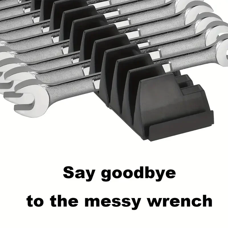 Wrench Organizer 23 PCS Magnetic Rack for Toolbox Wrench Holder Drawer Storage Shelf Upright
