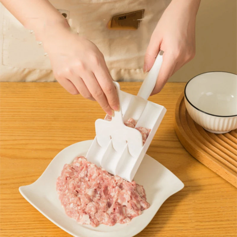Plastic Meatball Maker Set, Fried Fish Beaf MeatSpoon Meat Tools, Kitchen Gadgets, Cooking Accessories, Making Balls Mold, 1 Pc