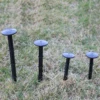 50Pcs/set Ground Nail Film Fixed Garden Pegs Greenhouse Film Weed Prevention Ground Cloth Sunshade Fly Net Plastic Fixed Pegs 6