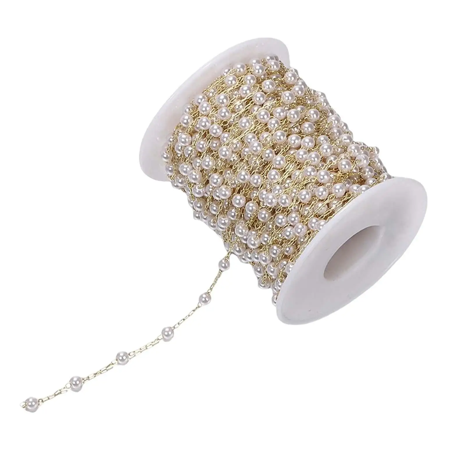 

Beads Chain Jewelry Making Findings Crafting DIY Pendant Garland for Wedding Bracelet Necklace Flowers Bouquet Decor