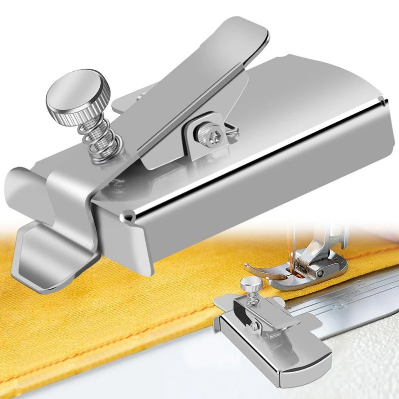 Magnetic Seam Guide Sewing Machine Clip Metal Hemmer Supplies Accessories 1 Piece