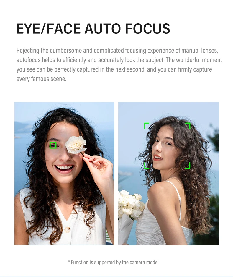 40mm F2.5 Air AF Full Frame Prime Portrait Lens for for Sony E zve10 II a7iv Fuj